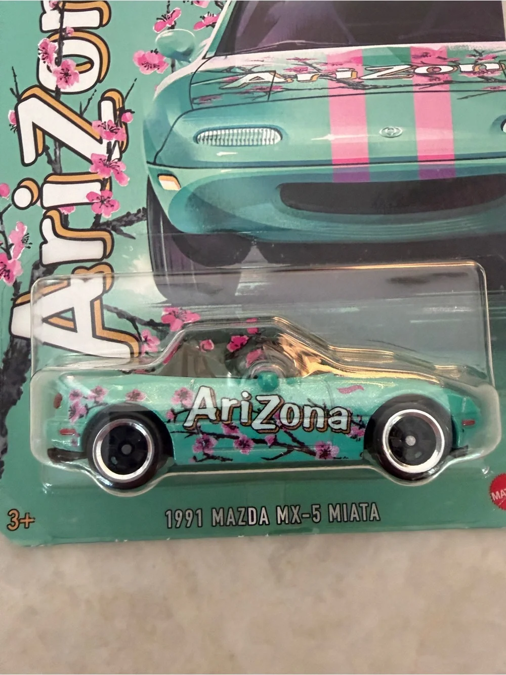 New Hot Wheels Silver Series JMF50 Arizona Tea Mazda MX-5 Miata 2026 7-Eleven Ex